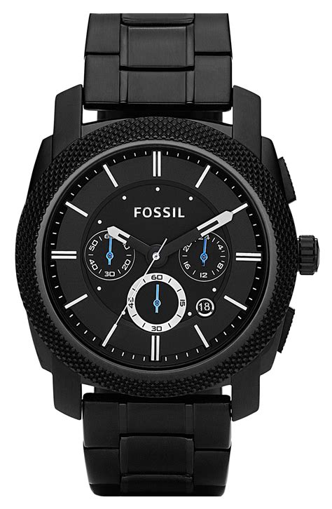 fossil black watches for men.